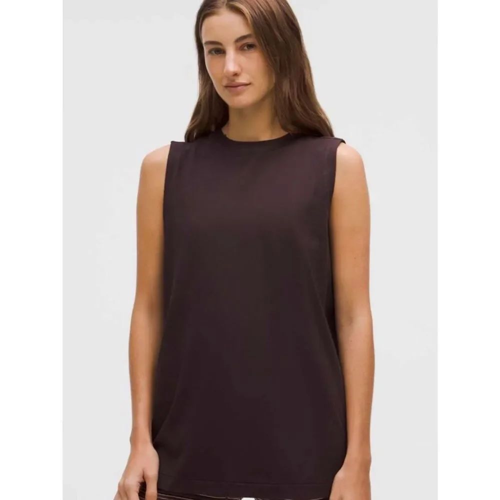 Lululemon All Yours Deep Purple Tank Sz 10